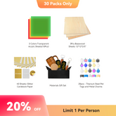 Mega Pack pour ensemble cadeau de gravure DIY
